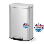 Garvee Step-on Stainless Steel Kitchen Trash Can 13 Gal 50 Rustproof Metal. Fixed Price $105.10.