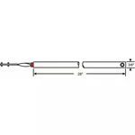 Manufacturer Varies Tube Balance,tilt Window, 28" 83-28R. Fixed Price $14.72.