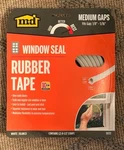 Window Seal White Rubber Tape Medium Md Platinum. Fixed Price $10.29.