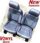 Front Vinyl Bucket Seats 2023-2026 Ford F-260 F-550 Super Duty & Xlt Pair Sd. Fixed Price $802.00.