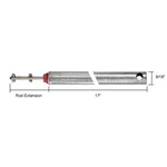 C.r. Laurence FH1720 Crl 17" Tubular Spiral Tilt Window Balance Red Bushing. Fixed Price $25.00.