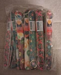 Sally Hansen La Cross Smiley Multicolor Nail File Keychain Lot W/ Rings New. Fixed Price $29.00.