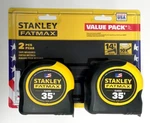 Stanley 35FT. Fatmax Measuring Tape 2PACK Usa FMHT43261 33-735. Fixed Price $48.00.