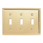 Amerelle Madison 1 Toggle Wall Plate - Polished Brass. Fixed Price $7.90.