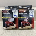 Packs Of Gardner Bender MPS-2080 Cable STAPLE,5/16IN,PLASTIC,PK250. Fixed Price $19.99.