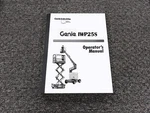 Genie IWP25S Industrial Work Platform Owner Operator Manual User Guide. Fixed Price $113.58.