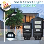 Solar Street Lights Dusk To Dawn 150W/300W Remote Control Led For Highway. Fixed Price $165.00.