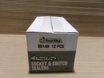 New Box Of 12 Frost King 0S14H Socket & Switch Sealer Ak. Fixed Price $19.99.