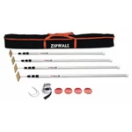 Zipwall Dust Barrier System, 30FTLX12FTH, Silver SLP4 641877103038. Fixed Price $422.92.