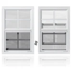 Wrisin Pack Shed Windows 12" X 18" Flush Mount, White Household Fo. Fixed Price $77.57.