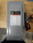 H361N - Square Heavy Duty Safety Switch 30 Amp. Fixed Price $122.50.