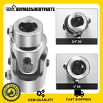 New 1" Dd To 3/4" Steering Shaft Joint Coupling Chrome. Fixed Price $36.99.