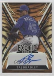 2023 Leaf Exotic Tiger Prismatic /5 Taj Bradley #BA-TB3 Auto 7J5. Fixed Price $46.83.