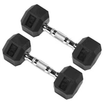 Signature Fitness Hex Dumbbells Strength Training Workout Equipment Set, 10 Lbs. Fixed Price $28.99.