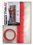 Zipwall Zipdoor Zds Standard Dust Barrier Zipper Kit 1 Pack Red (msrp $49). Fixed Price $19.95.