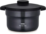 Thermos Vacuum Heat Insulation Cooker Shuttle Chef 2.8L (for 3-5 People) Cool Gr. Fixed Price $182.66.