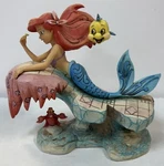 Jim Shore Little Mermaid Ariel Rock Disney Traditions Figurine Enesco. Fixed Price $72.80.