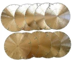 10PK 10" Tile Saw Diamond Blade For Marble, Engineered Stone And Travertine. Fixed Price $280.00.
