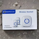 Wireless Doorbell Sadotech /1 Receiver 2 Remote Buttons/white /easy Install/new. Fixed Price $24.00.