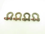 Crosby G-209 1-1/4" Galvanized Carbon Anchor Shackle W/1.38" Screw Pin Lot Of. Fixed Price $149.99.