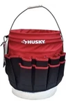 Husky Tool Bucket Jockey Storage Pockets New With Tags Red/black Fits 5 Gal. Fixed Price $19.06.