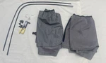 Kenworth T2000 (1996-2010) Windshield Curtains And Rails Oem. Fixed Price $249.00.