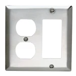 Legrand SS82 Wall Plate 2-GANG Metallic Indoor Residential/commercial. Fixed Price $19.99.