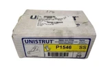 Lot Of 20 Unistrut P1546 (ss)channel Corner Angle Nsmp. Fixed Price $180.00.