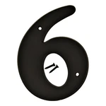 Hy-ko 6" Black Plastic Number (5 Pcs.). Fixed Price $21.89.