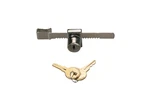 Fhc KVT965 Showcase Keyed Ratchet Lock For 1/4" Glass. Fixed Price $46.36.