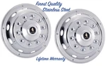 22.5 Universal Oshkosh Stainless Steel Wheel Rim Simulator Hubcap Covers. Fixed Price $267.72.