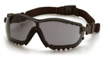 Pyramex Pair GB1820ST Safety Glasses Goggles Black Gray H2X Anti-fog Lens. Fixed Price $9.50.