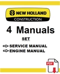 B95B New Holland Backhoe Loaders Manual Service Repair Shop Pdf Usb. Fixed Price $48.98.