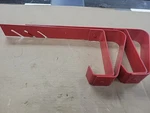 Set Genuine Qual - Craft (2502) Red Heavy Metal 6" Roofing Bracket. Fixed Price $29.95.