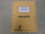 Arrow Master 1350 Breaker Mobile Hydraulic Hammer Owner Operator Manual Xz. Fixed Price $38.86.