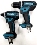 New Makita XFD10Z 1/2" Drill & XDT11Z 1/4" Impact Driver Volt Lxt. Fixed Price $157.97.