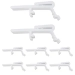 Zzlzx 8PCS Vertical Blind Dust Cover Valance Clip Holder 3.1 Inches, White. Fixed Price $11.94.