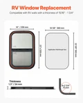 Vertical Rv Window, Dot Approved. Fixed Price $124.71.