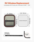 Vertical Rv Window, Dot Approved. Fixed Price $95.63.