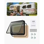 New Vevor Rv Exit WINDOW,36" 22" Tinted With Net Screen And Trim. Fixed Price $223.32.