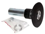 Wiremold Legrand RC9AM2TCBK Assembled Furniture Feed Poke Thru Device 2", Black. Fixed Price $159.95.