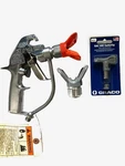 Graco Silver Plus Airless Spray Gun 235460 New 5000 Psi + XHD465 Tip Guard. Fixed Price $415.00.