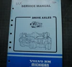 Volvo Dump Truck Drive Axle Service Repair Manual Book Shop Overhaul Quarry A35. Fixed Price $94.95.
