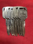 7 Piece Lot Of Ilco B53 Keyblanks, Also Marked X143. Fixed Price $14.99.