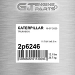 2P6246 Trunnion Fits Caterpillar (new Aftermarket). Fixed Price $126.13.