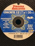 2PCS-VIRGINIA ABRASIVES-12" In. X1/8" Masonry-concrete Cutoff BLADE-12" Chop Saw. Fixed Price $8.99.