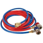 Fjc 6448 10 Foot Set Of Hoses Red And Blue With Manual Couplers Attache G2U. Fixed Price $85.04.