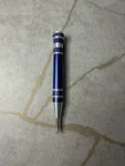 Kikkerland Precision 8-IN-1 Screwdriver Blue Phillips Flathead Torx Pocket Clip. Fixed Price $15.99.