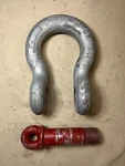 Fmtv Truck Crosby 1-1/4" G-209 Screw Pin Anchor Shackle 12 Ton 2510-01-482-7957. Fixed Price $115.00.