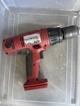 Milwaukee 0624-9B Cordless Drill Red Black Battery Keyless Heavy Duty. Fixed Price $40.00.